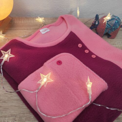 1623625328666 Pijama Cuello Redondo Bicolor